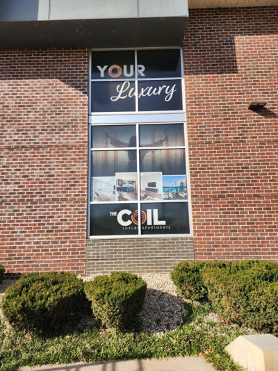 The Coil Window Graphics Photo